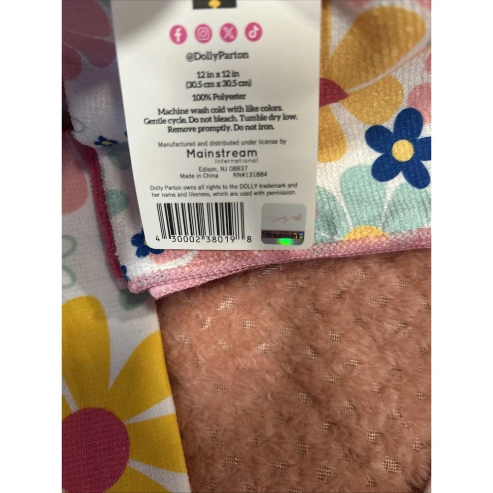Dolly Parton Summer 2026 Collection Kitchen Towel & Dish Cloth Set